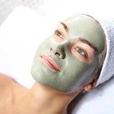 Masque d' argile verte, huile d’argan et huile d’aloè Vera