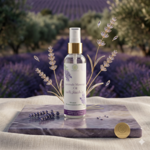 huille massage lavande