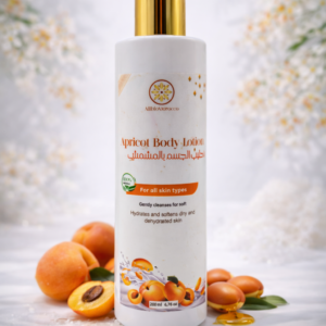 lait corporel d’abricot