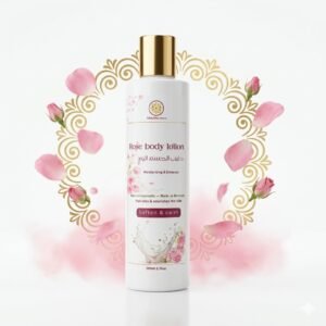 lait corporel de rose
