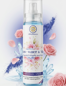 l'eau de rose nila bleu ماء الورد بالنيلة الزرقاء